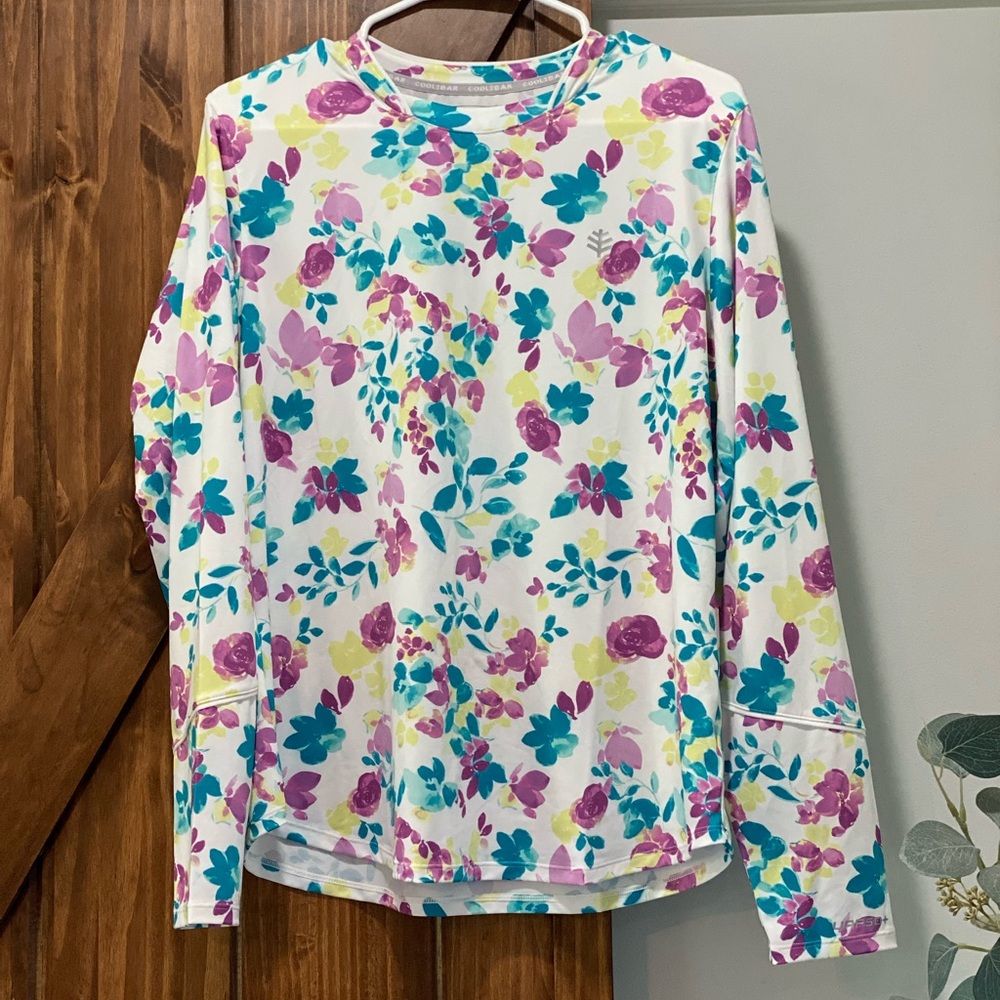 Coolibar UPF 50+ Women’s Floral Long Sleeve Large